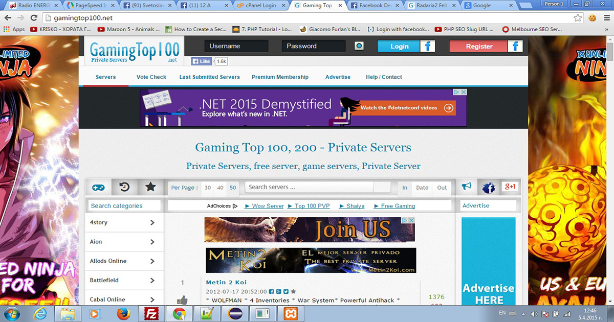 top 100 private servers games